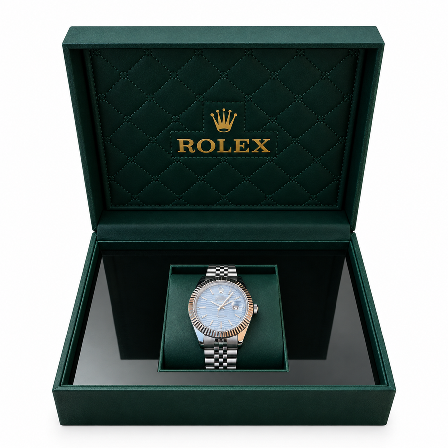 DATE BLEU GLACIER COFFRET